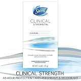 Secret Antiperspirant and Deodorant for Women, Clinical Strength Clear Gel, Cooling Breeze, 1.6 Oz