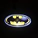 Spoya BATMAN Badge shield symbol 1 pair of CREE 3W LED wired car door step logo shadow welcome projector lights