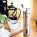 Manual Coffee Grinder - Conical Burr Coffee Grinder - Hand Coffee Grinder Gift Set - Adjustable for Fine/Coarse Grind, Perfect for French Press, Cold Brew & Pour Over - Burr Mill Coffee Grinder