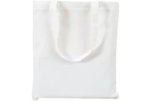 Economical Cotton Carvas Tote Bag, Blank Reusable Grocery Shopping Cloth Bag, Suitable for DIY, Advertising, Promotion, Gift,