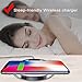 Keklle Wireless Charger,Youlifang 2-pack S6/S7/8 Wireless Charger Pad for iphone8/8plus iPhone X Samsung Galaxy S8/S7/S6/Edge/Plus/S6 Active,Moto Maxx, Moto Droid Turbo 2/Turbo,Google Nexus Black