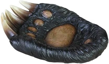 Bear Paw Collectible Figurine, 6-inch, Trinket Keys Coin Holder Dish Plate Tray