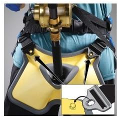 Aftco Adjustable Fighting Belt Drop Straps by AFTCO