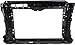 Crash Parts Plus Radiator Support Center Assembly for 2011-2016 Volkswagen Jetta