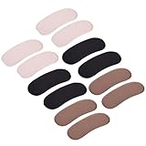 COSMOS 6 Pairs Self Adhesive Back Heel Grip, Soft Heel Cushion Protector, Abrasion & Blister Resistant, 3 Different Colors