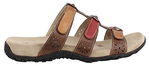 Women's Red Willow by Taos, Keepsake Slide Sandal BROWN MULTI 11 M