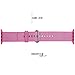 Watch Band 38mm, Sport Edition Bands Woven Nylon Durable Replacement iWatch Band Strap series1 2 3. (pink 38mm)