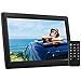 Pipishell 8 Inch Digital Photo Frame - IPS Display, Auto-Rotate, Remote Control - Mix Photos and Videos in The Same Slideshow, Support Thumb USB Drive, SD/MMC/MS Card