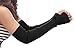 Novawo Wool Blend Warm Arm Warmers Super Soft Long Fingerless Gloves for Women