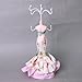 Mermaid Lady Mannequin Jewelery Display Tree Stand Holder Bow w/Floral Print