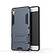 Cocomii Iron Man Armor Sony Xperia XA Case, Slim Thin Matte Vertical & Horizontal Kickstand Reinforced Drop Protection Fashion Phone Case Bumper Cover Compatible with Sony Xperia XA (Black)