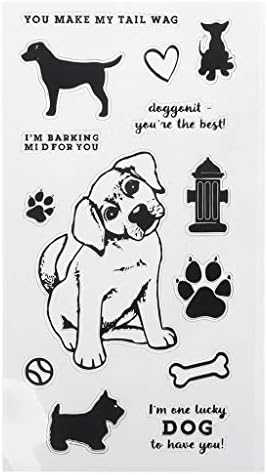 Numkuda Dogs Silicone Clear Stamps Transparent Seals DIY Scrapbooking Photo Craft Decor