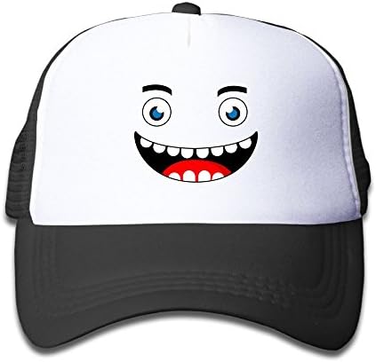 Aiw Wfdnn Mesh Baseball Cap Kids Cute Monster Face Casual Adjustable