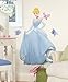 Roommates Rmk1465Gm Cinderella Peel & Stick Giant Wall Decal with Gems