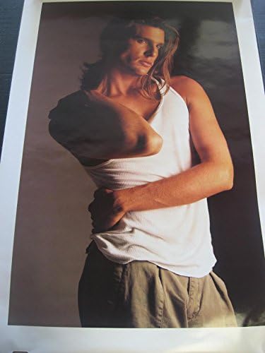 1989 Portal Gerald Bybee male model vintage pinup wall poster PBX782
