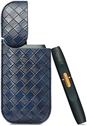 Iqos Electronic Cigarette Protective Holder, Cigar Holder Pocket Charger Case IQOS Electronic Cigarette Tobacco Cover Cigar Travel Case Pu Leather Full Protective Skin Double Anti Scratch Shockproof,