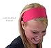 Bohemian Dandy Damask Soft Fabric Headband Hot CocoaTurquoise Cloth Headwrap