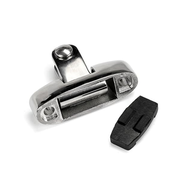 Mizugiwa-Bimini-Top-Stainless-Steel-Swivel-Deck-Hinge-With-Rubber-Pad-Pack-of-2