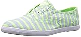 Keds Women's Chillax Neon Chambray Stripe Fashion Sneaker