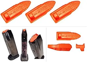 3 Pack - TRT Tap Rack Dry Fire Safety Training Aid 9MM/.40 Cal Pistol Magazine Dummy Ammo