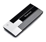 Katinny Portable Power Bank 10000mah with dual exports 1 flashlight (Black)