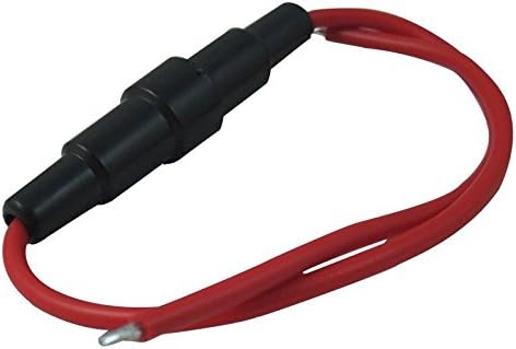 DIGITEN 5x20mm GDC Fuse Holder Inline screw type with 16 AWG wire (Pack of 10) - Image 3