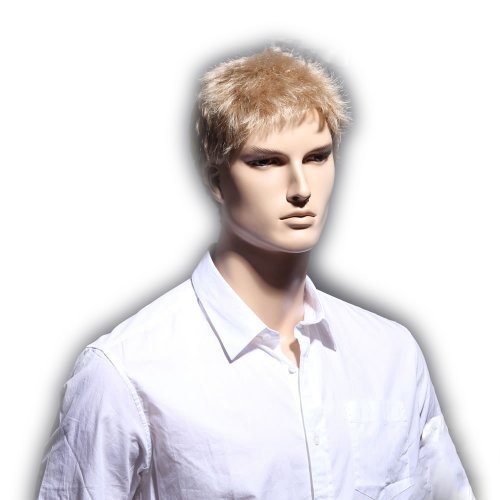 Short Golden Men S Wig Short Straight Wigs Mature Wig For White