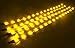 Cutequeen 30cm LED Car Flexible Waterproof Light Strip Yellow (pack of 4)