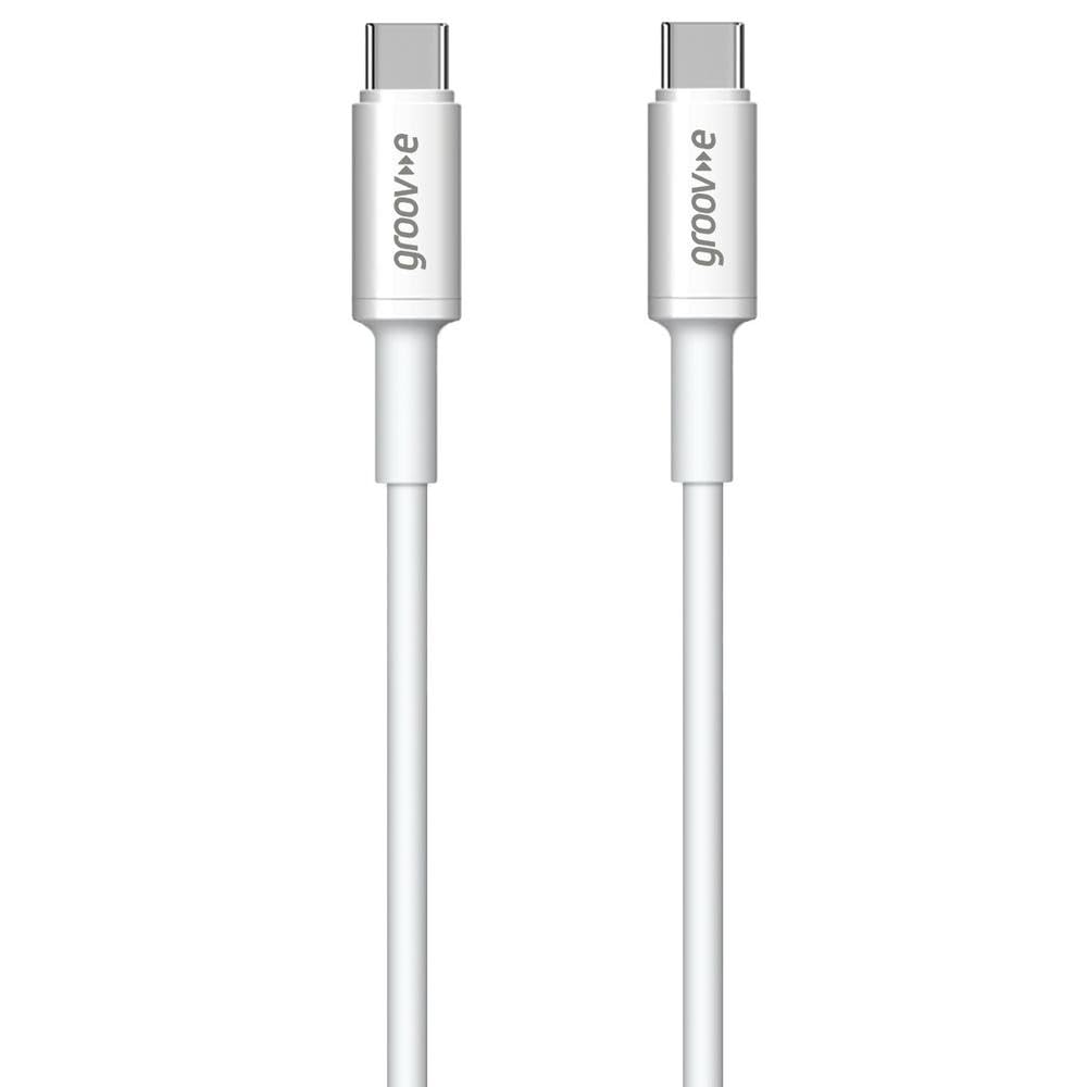 GROOVE BY AEROSPACED Groov-e USB-C to USB-C Charging Cable 1M - White Brand