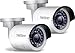 TRENDnet Indoor/Outdoor 1.3 Megapixel HD PoE IR Bullet Style Network Camera Twin Pack, Digital WDR, 720p, IP66 Rated Housing, 100ft. Night Vision, TV-IP320PI2K