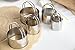 Fox Run 3607 Circle Biscuit/Cookie Cutter Set, Stainless Steel, 5-Piece