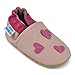 Soft Leather Baby Shoes - Toddler Girls Shoes with Suede Soles