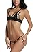 Avidlove Women's Sexy Strappy Lingerie Lace Open Cup Bra Babydoll Halter Bodysuit Black Small