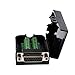 Oiyagai DB15 Female 15Pin Connector Adaptor with Nut Terminal Breakout Board Signal Module with Case Free Welding