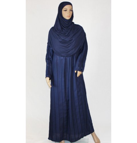 Amade Muslim Women's One-piece Prayer Dress Abaya Ihram 