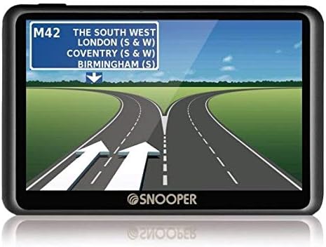 Snooper TRUCKMATE S6900 Truck Sat Nav UK with Live Traffic - HGV Sat Nav Trucks UK 2024 - Lorry Sat Nav UK, Black
