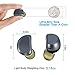 Wireless Earbuds, Soundmoov Truly Bluetooth Earphones with Charging Box Noise Cancelling Sweatproof Mini Bluetooth Headphones for iPhone iPad, Smartphones Tablets, Laptop and More (Gray)
