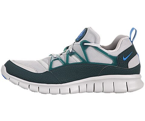Nike Men's NIKE FREE HUARACHE LIGHT RUNNING SHOES 10 Men US (NEUTRAL GREY/PHT BL/DK ATMC TL)