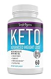 Keto Diet Pills 1000 Mg- Advanced Weight Loss Supplements- Burn Fat Instead of Carbs- 30 Day Supply
