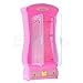 Stebcece Plastic Furniture Wardrobe DollHouse Accessories Wardrobe Pink For Barbie Doll