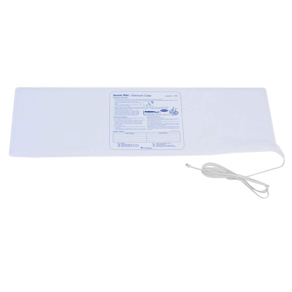 NRS Healthcare Large Premium Padded Sensor Mat For Falls or Wandering Monitoring Length 760 mm