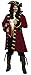 Forum Novelties mens Designer Deluxe Pirate Captain Costume, Multi, X-Large
