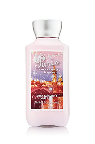 Bath & Body Works Shea & Vitamin E Lotion Paris Pink Champagne & Tulips