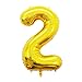 GOER 42 Inch Hot Pink 2026 Number Foil Balloons,2026 Graduation Decorations New Year Eve Festival Party Supplies