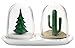 QUALY Winter Summer Salt & Pepper Shaker Set