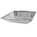 HomEco Vegetable Grill Basket, Professional Grade 430 Stainless Steel Wok, Meat Grilling Basket, BBQ, Barbecue, Veggie, Fish, Quesadilla, Shrimp, Corn, Kabob- Outdoor Grilling Accessories