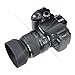 Fotodiox 3-Section Rubber Lens Hood, Sun Shade, 62mm