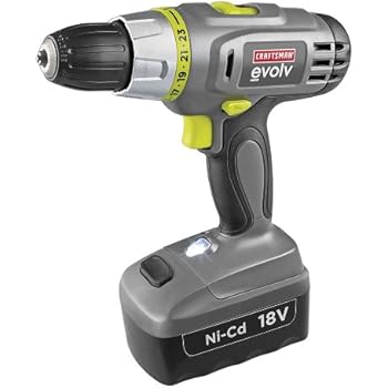 Amazon.com: Craftsman (Evolv) 18 Volt Craftsman Cordless ...