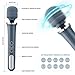 MANFLY Rechargeable Electric Massage Stick, with 10 Vibrate Modes & 5 Powerful Speeds, Gray