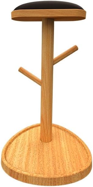 Wooden VR Headset Controller Storage Stand Hook PSVR2 Pico4/3 Yellow Desktop